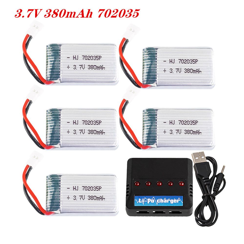 Rc Hobby Helicopter - 3.7V 380Mah 702035 Pin Lipo Pin