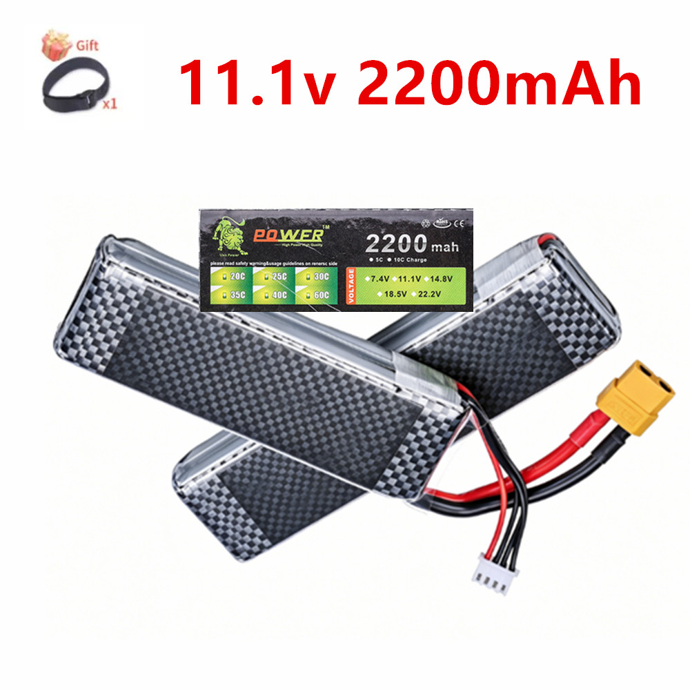 Rc Hobby Helicopter - 3S 11.1V 2200mAh 35C Lipo Battery