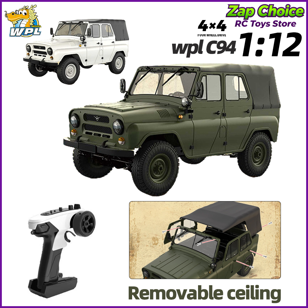 Rc Hobby Pro - WPL C94 1/12 Scale 4WD Electric