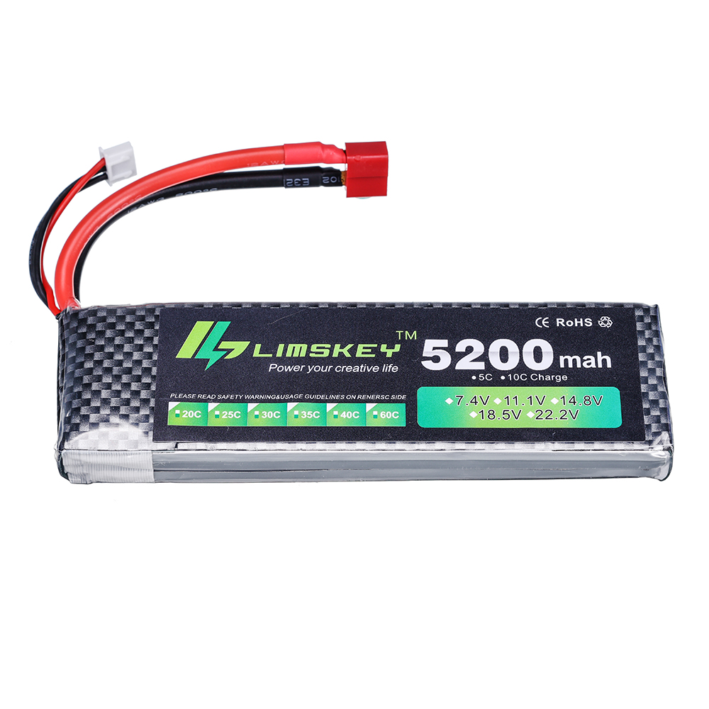 Limskey Power battery 7.4V 520 - đánh giá và giá Rc Hobby Helicopter