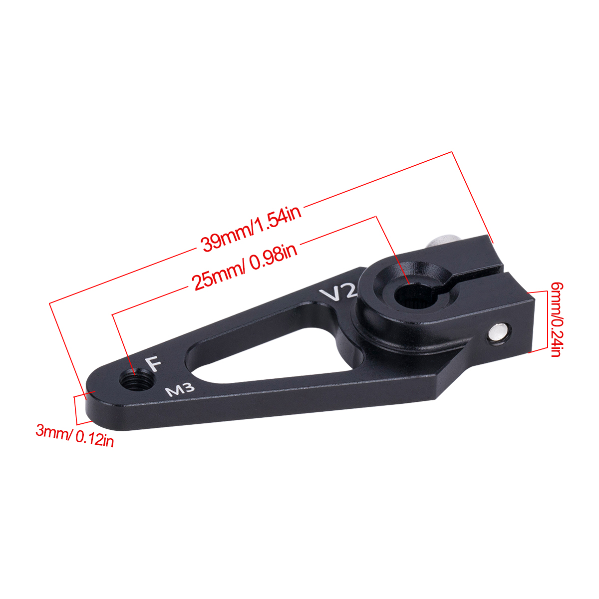 7075 Aluminum 25T Servo Horn M - đánh giá và giá Rc Hobby Room