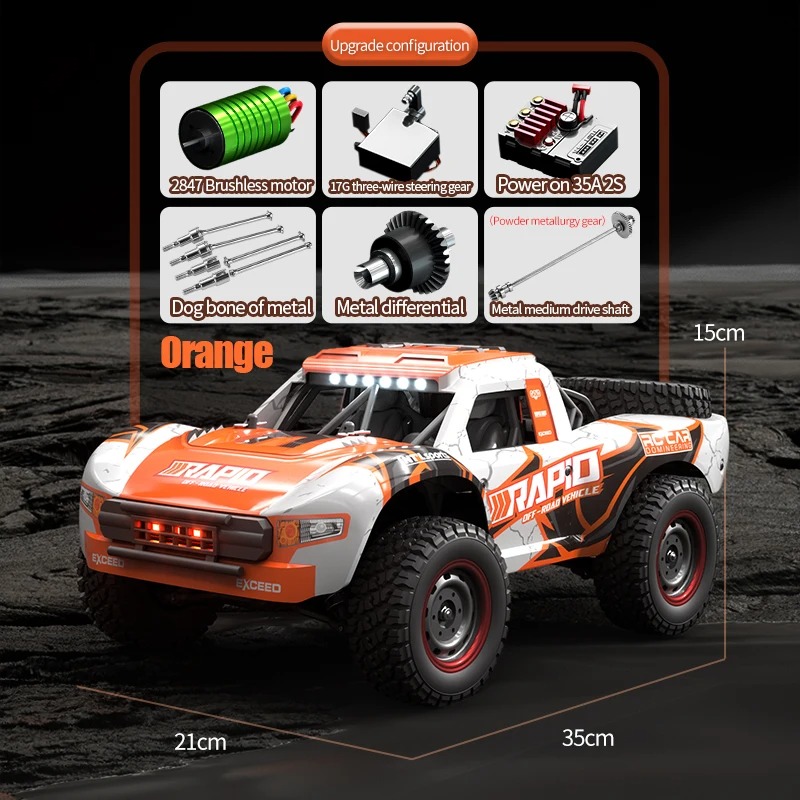 JJRC Q130 1:16 70KM/H 4WD RC C - đánh giá và giá Rc Hobby Pro