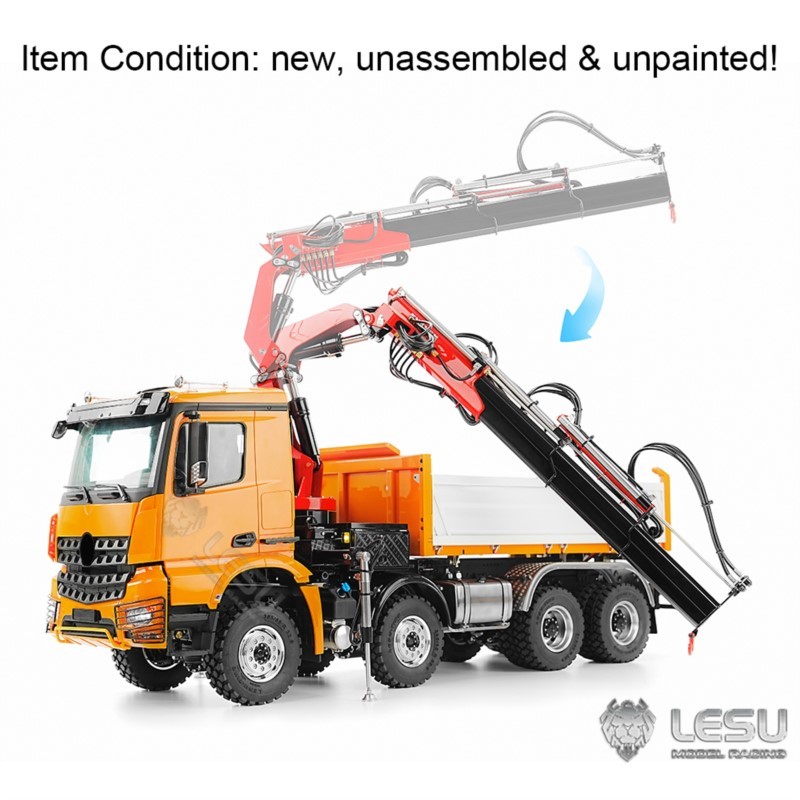 1/14 8X8 LESU RC Hydraulic Dum - đánh giá và giá Rc Hobby Kit