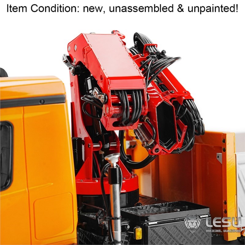 1/14 8X8 LESU RC Hydraulic Dum - đánh giá và giá Rc Hobby Kit