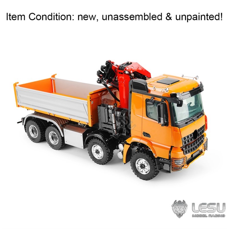 1/14 8X8 LESU RC Hydraulic Dum - đánh giá và giá Rc Hobby Kit
