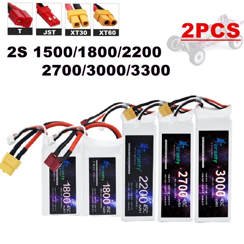 2PCS 7.4V Lipo 2S Battery 1500 - đánh giá và giá Rc Hobby Helicopter