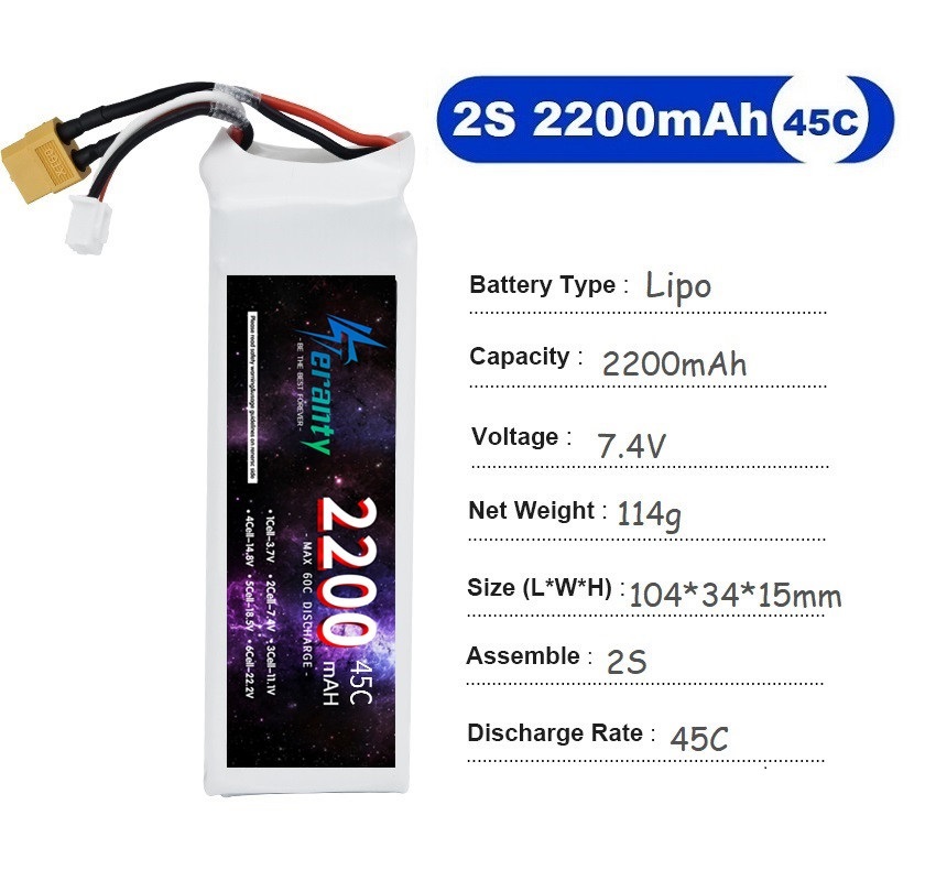 2PCS 7.4V Lipo 2S Battery 1500 - đánh giá và giá Rc Hobby Helicopter