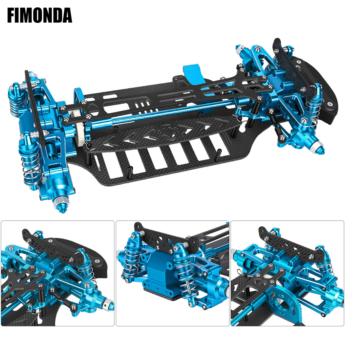 Aluminum & Carbon Fiber Frame  - đánh giá và giá Rc Hobby Kit