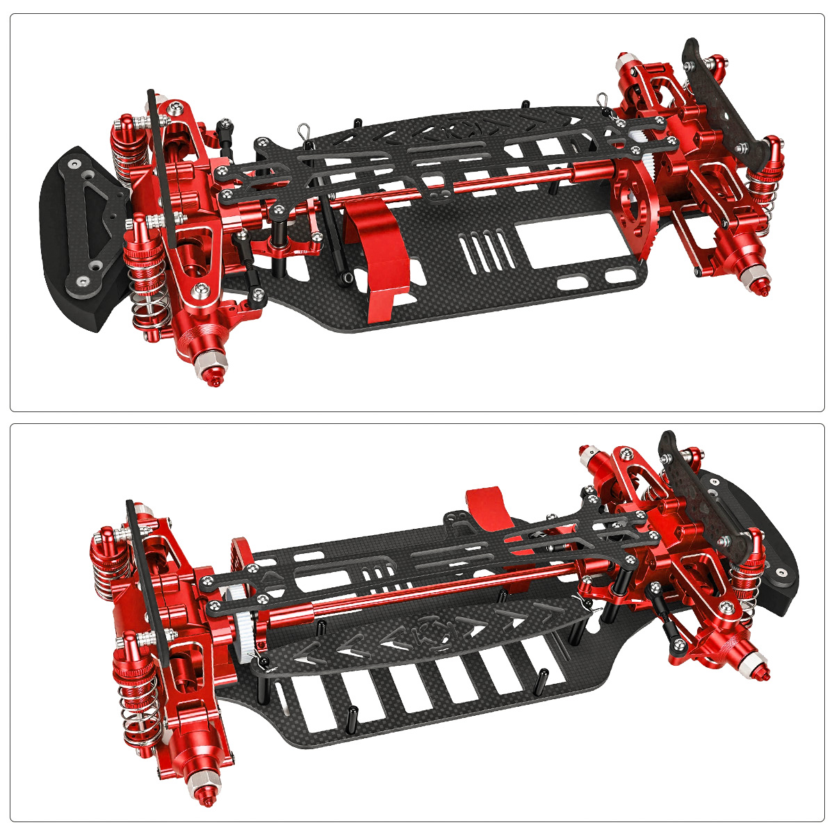 Aluminum & Carbon Fiber Frame  - đánh giá và giá Rc Hobby Kit