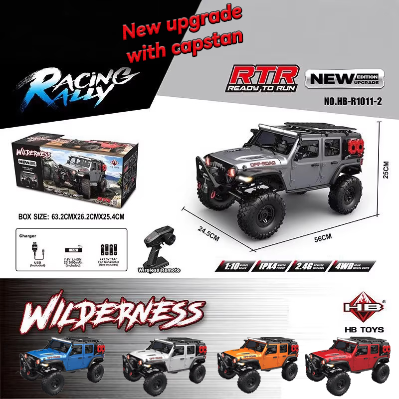 HB 1/10 4WD R1011 New Upgraded - đánh giá và giá Rc Hobby Pro