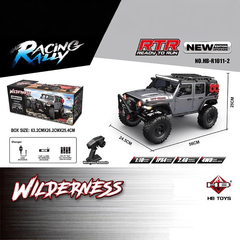 HB 1/10 4WD R1011 New Upgraded - đánh giá và giá Rc Hobby Pro