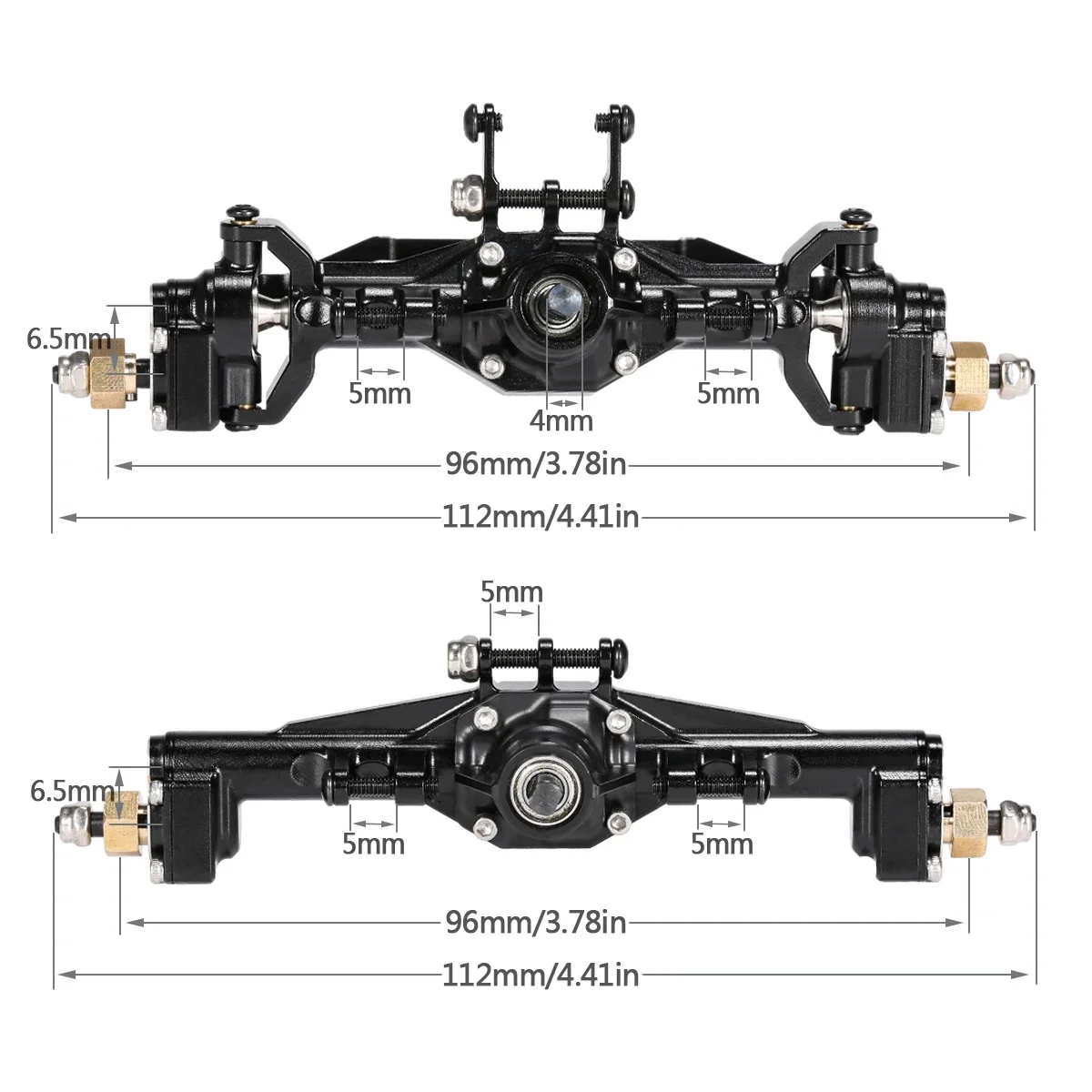 TRX4M Aluminum Front Rear Port - đánh giá và giá Rc Hobby Room