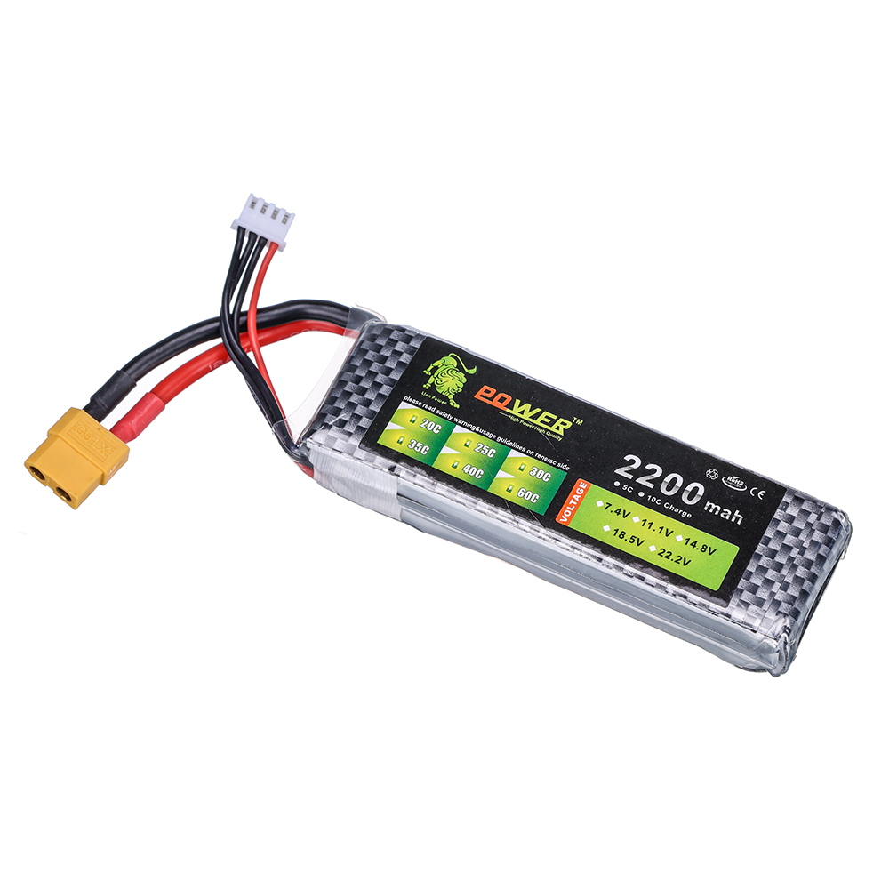 3S 11.1V 2200mAh 35C Lipo Batt - đánh giá và giá Rc Hobby Helicopter