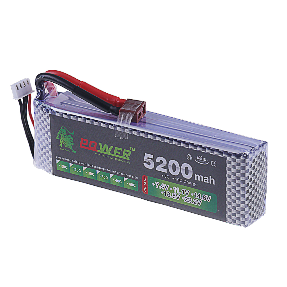 3S Lipo Battery 11.1V 5200mah  - đánh giá và giá Rc Hobby Helicopter
